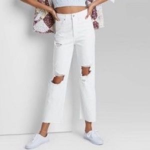 Wild Fable Highest Rise Straight Jean